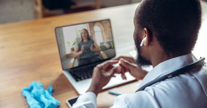Connecting with Your Podiatrist via Telehealth image