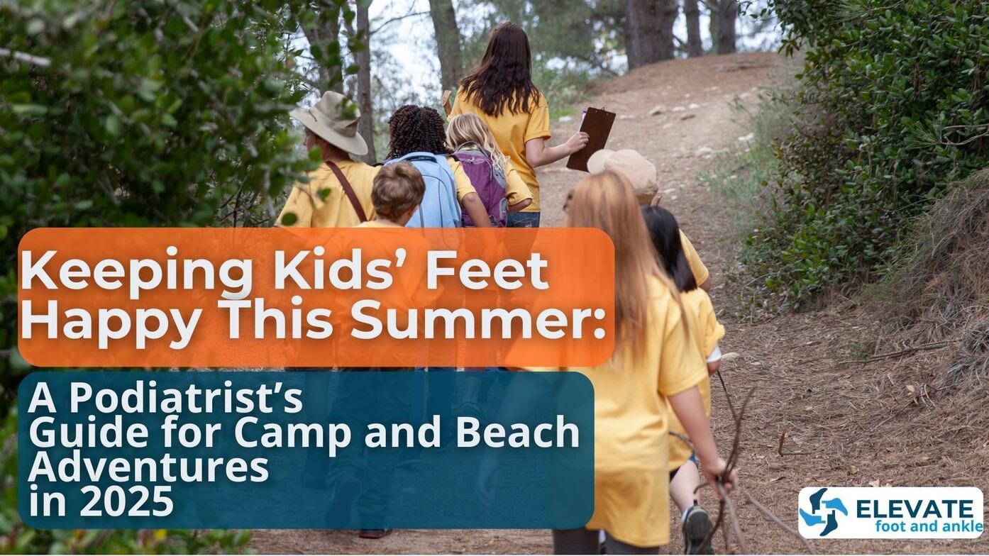 Image of kids at summer camp in the Carolinas with text