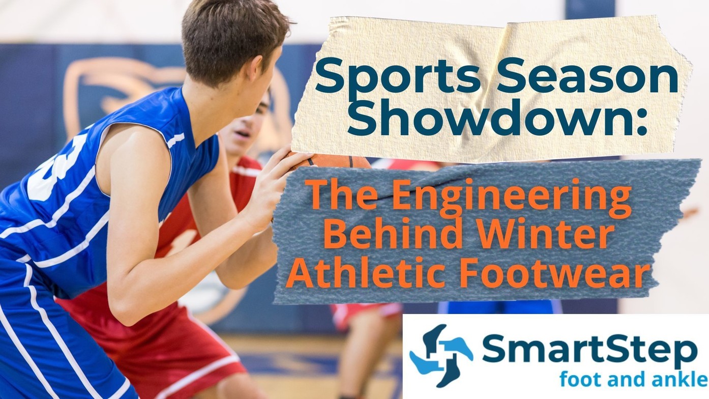 image of high school basketball players along with text