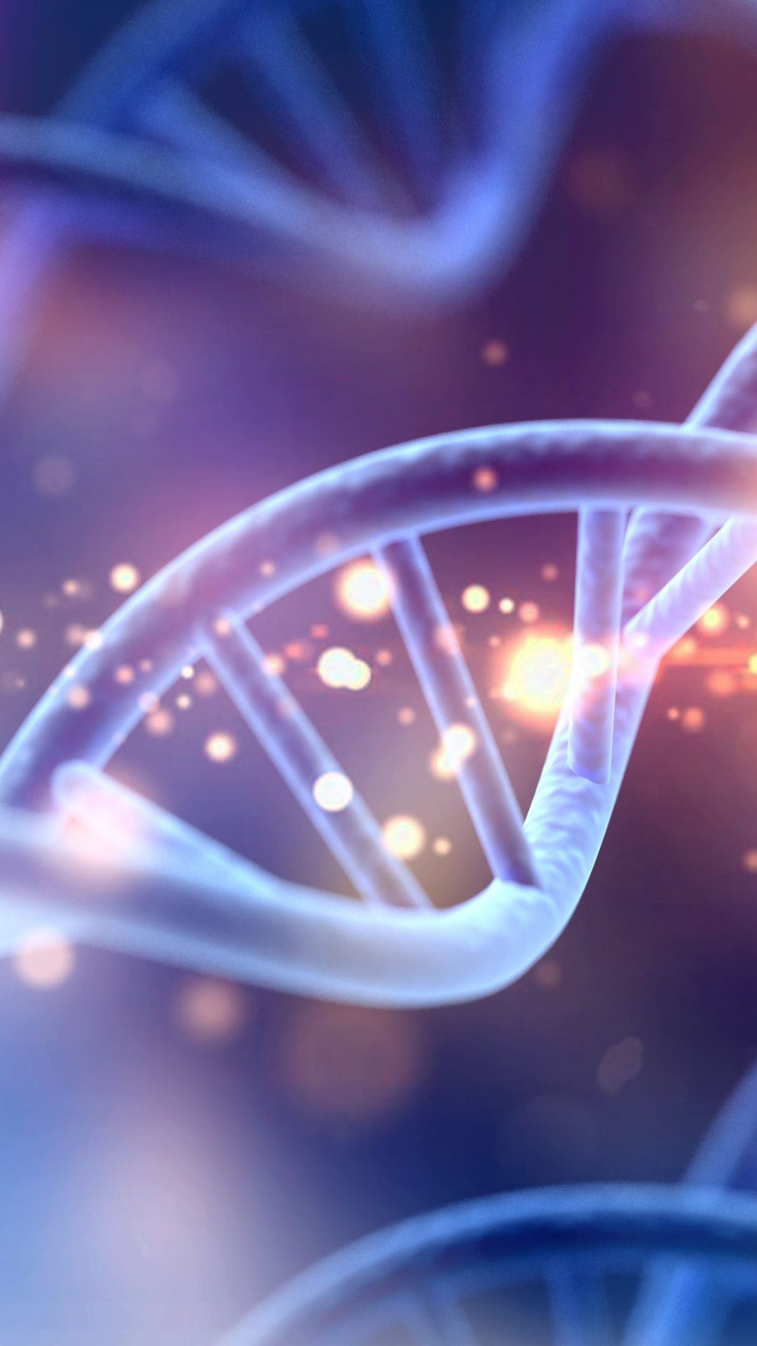 graphic showing a DNA strand