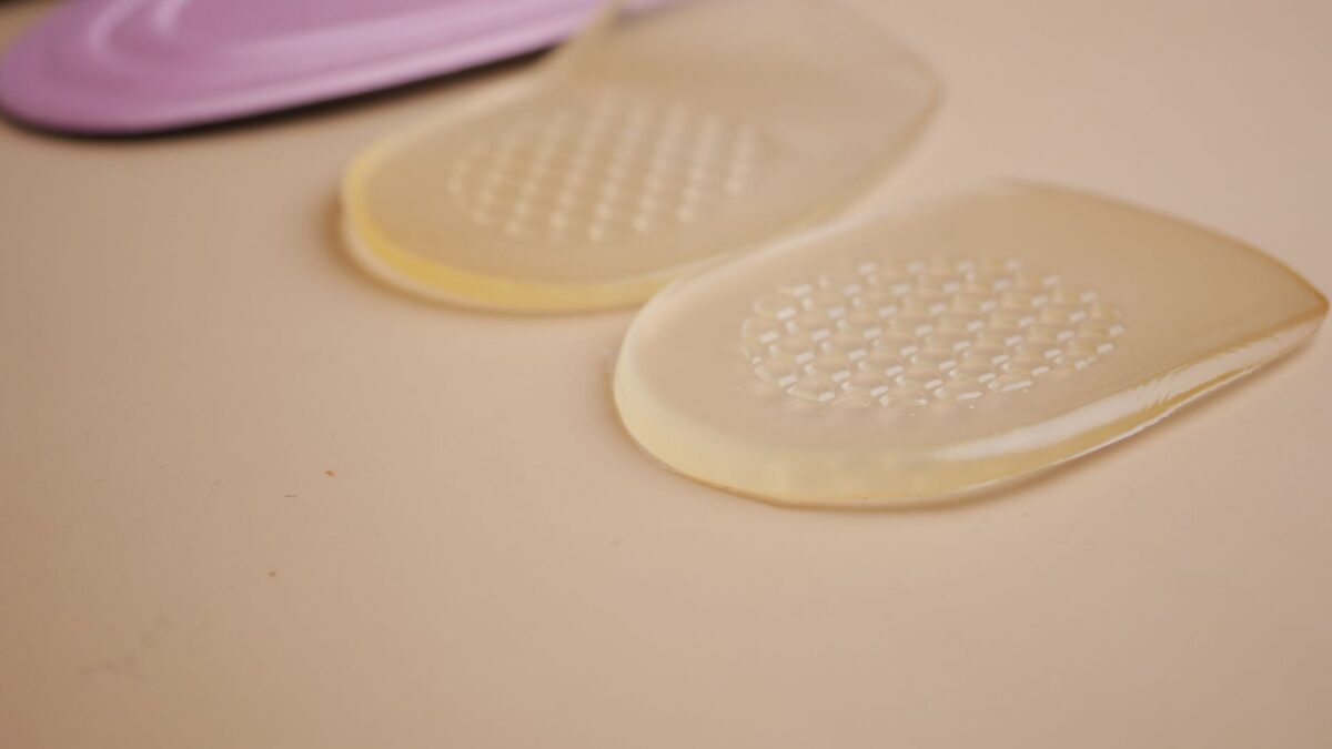 photo of gel shoe inserts